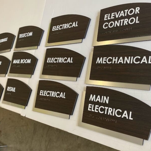 ADA & Braille Signs